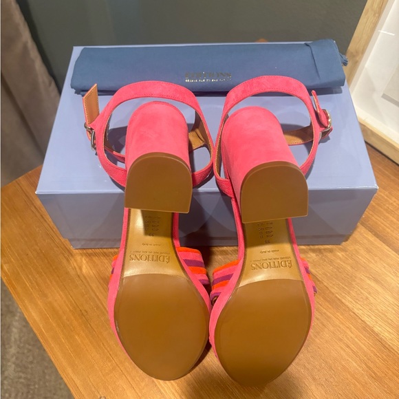 NIB Sezane Carmela High Sandals - US size 8 - Picture 4 of 8